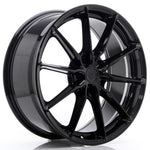 JR Wheels JR37 20x8.5 ET20-45 5H BLANK Glossy Black