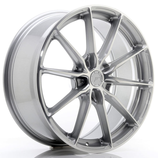 JR Wheels JR37 20x8.5 ET20-45 5H BLANK Silver Machined Face