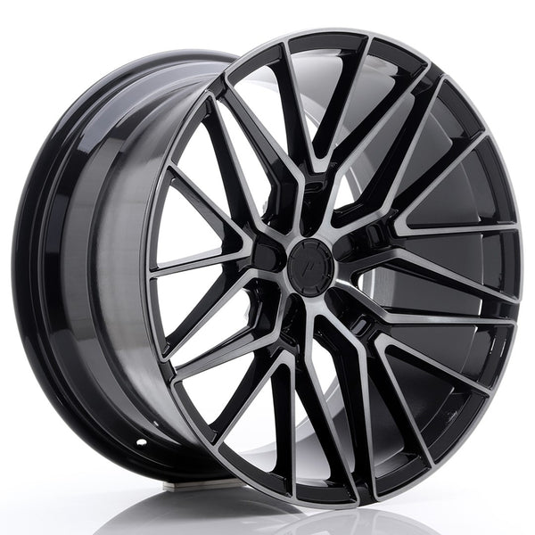 JR Wheels JR38 20x10.5 ET20-45 5H BLANK Black Brushed w/Tinted Face