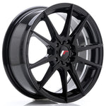 JR Wheels JR21 17x7 ET40 5x108/112 Glossy Black