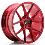 JR Wheels JR30 18x8.5 ET20-40 5H BLANK Platinum Red