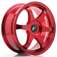 JR Wheels JR3 17x7 ET20-42 BLANK Platinum Red