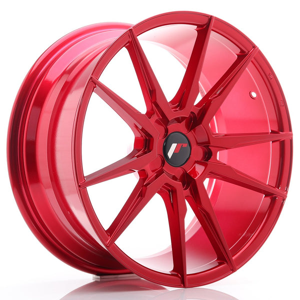 JR Wheels JR21 19x8.5 ET20-43 5H BLANK Platinum Red