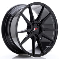 JR Wheels JR21 18x8.5 ET40 5x112 Glossy Black