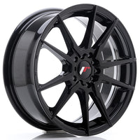 JR Wheels JR21 17x7 ET40 5x100/114 Glossy Black