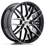 JR Wheels JR28 18x7.5 ET40 5x112 Gloss Black Machined Face