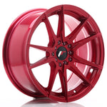 JR Wheels JR21 17x8 ET35 5x100/114 Platinum Red