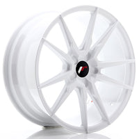 JR Wheels JR21 19x8.5 ET20-43 5H BLANK White