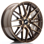 JR Wheels JR28 18x7.5 ET20-40 BLANK Platinum Bronze