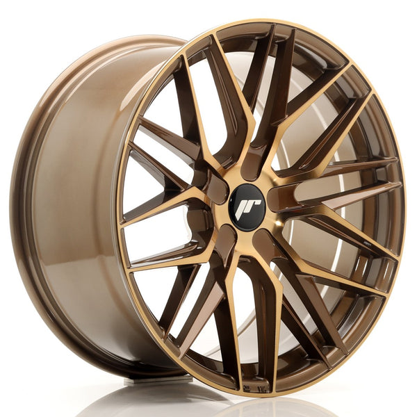 JR Wheels JR28 19x9.5 ET20-40 5H BLANK Platinum Bronze