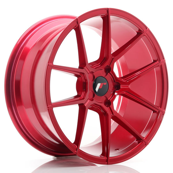 JR Wheels JR30 19x9.5 ET20-40 5H BLANK Platinum Red