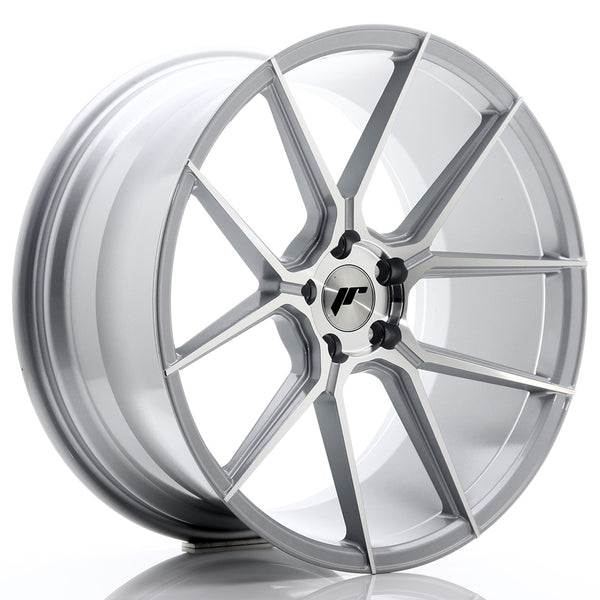 JR Wheels JR30 20x10 ET40 5x120 Silver Machined Face