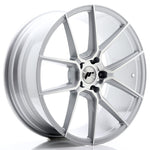 JR Wheels JR30 20x8.5 ET35 5x120 Silver Machined Face