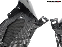 Darwinpro 2015-2019 Ferrari 488 GTB/Spyder Dry Carbon Fiber Side Air Intake Fins