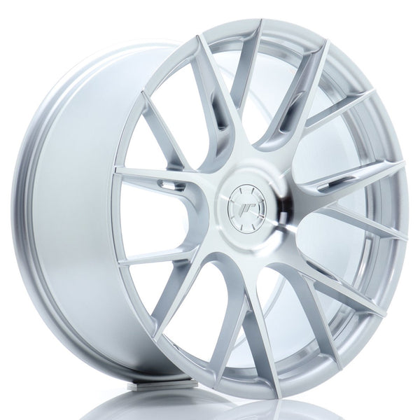 JR Wheels JR42 19x9.5 ET20-42 5H BLANK Silver Machined Face