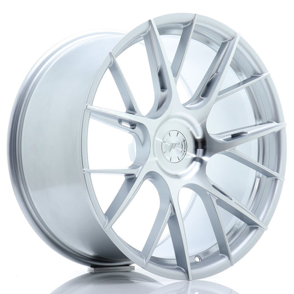 JR Wheels JR42 20x10 ET20-42 5H BLANK Silver Machined Face