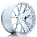 JR Wheels JR42 20x11 ET20-35 5H BLANK Silver Machined Face