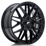 JR Wheels JR28 17x7 ET40 4x100 Glossy Black