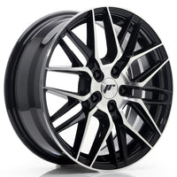 JR Wheels JR28 17x7 ET40 5x114.3 Gloss Black Machined Face