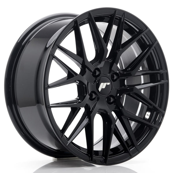 JR Wheels JR28 17x8 ET40 4x100 Glossy Black