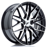 JR Wheels JR28 18x7.5 ET40 4x100 Gloss Black Machined Face