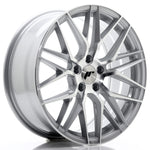 JR Wheels JR28 18x7.5 ET40 5x114.3 Silver Machined Face