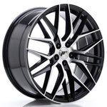 JR Wheels JR28 20x8.5 ET40 5x114.3 Gloss Black Machined Face