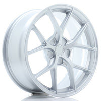 JR Wheels SL01 18x8.5 ET20-42 5H BLANK Matt Silver