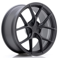 JR Wheels SL01 18x8.5 ET35-42 5H BLANK Matt Gun Metal