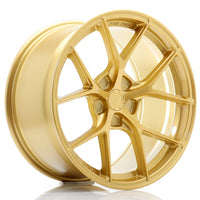 JR Wheels SL01 18x9.5 ET25-38 5H BLANK Gold