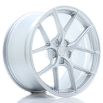 JR Wheels SL01 19x10.5 ET25-40 5H BLANK Matt Silver