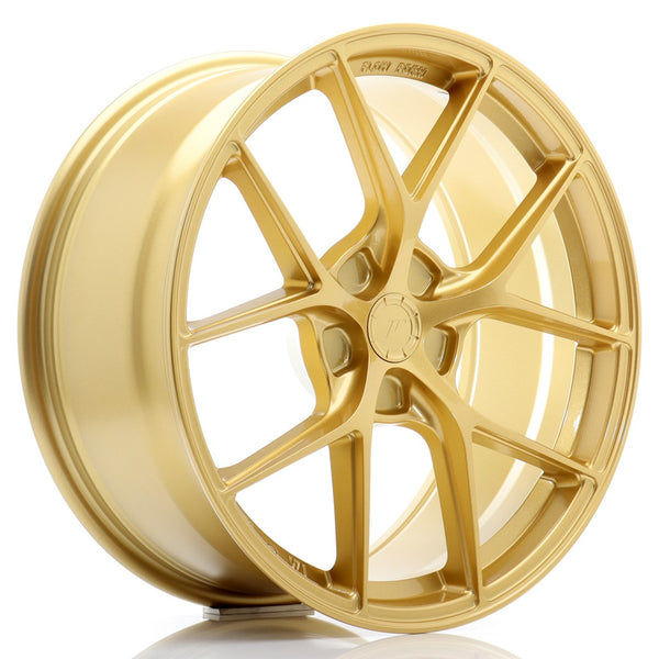 JR Wheels SL01 19x8.5 ET20-45 5H BLANK Gold