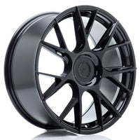 JR Wheels JR42 19x8.5 ET35-45 5H BLANK Gloss Black