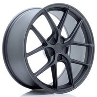 JR Wheels SL01 20x8.5 ET20-45 5H BLANK Matt Gun Metal