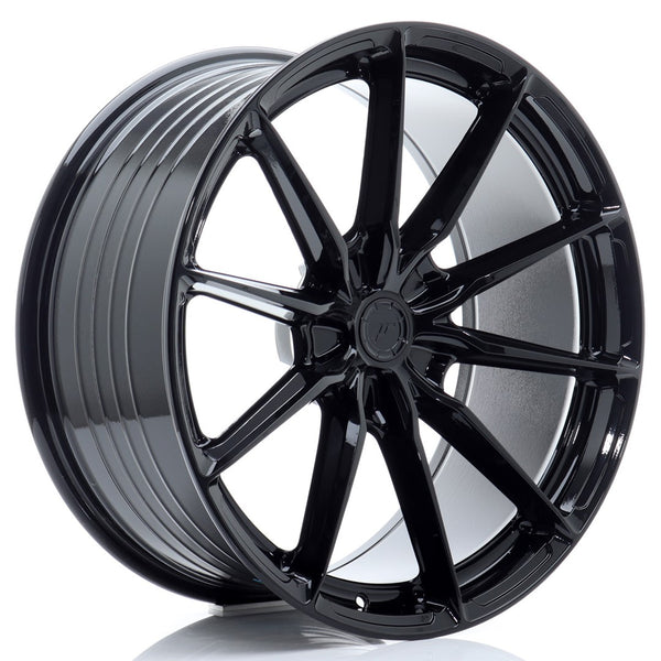 JR Wheels JR37 21x11.5 ET17-60 5H BLANK Glossy Black