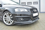 Front Splitter V.1 Audi S3 8P FL Maxton Design