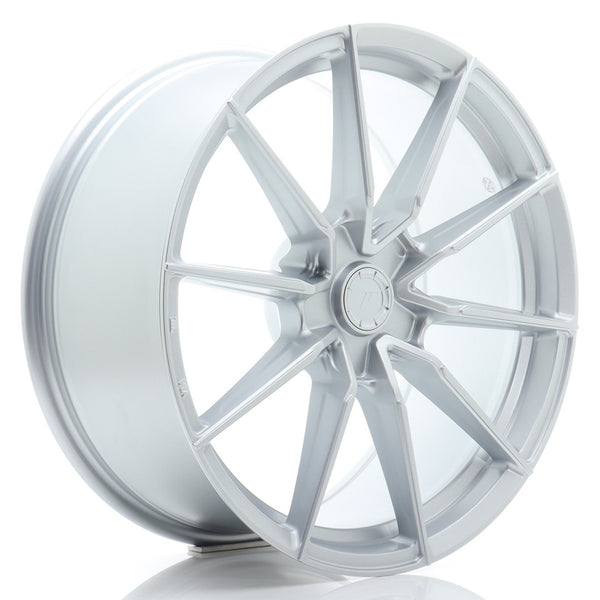 JR Wheels SL02 19x8 ET20-40 5H BLANK Matt Silver