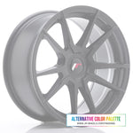 JR Wheels JR21 17x8 ET35 Blank Custom Finish