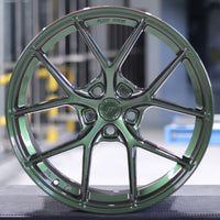 JR Wheels SL01 19x9 Gloss Bronze-Green Chameleon