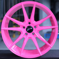 JR Wheels JR21 19x9.5 Gloss Neon Pink