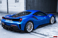 DarwinPRO 2015–2020 Ferrari 488 GTB Heckstoßstange und Kotflügel im Pista-Stil