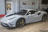 Carbonado 2015-2019 Ferrari 488 GTB/Spyder MA Style Partial Carbon Fiber Front Bumper Darwin Pro