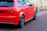 Side Skirts Diffusers Audi S3 8P / S3 8P FL / RS3 8P Maxton Design