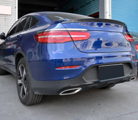 MERCEDES GLC COUPE C253 REAR BOOT SPOILER HIGH KICK STYLE GLOSS