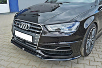 Front Splitter Audi S3 / A3 S-Line 8v Hatchback / Sportback Maxton Design