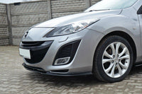 FRONT SPLITTER MAZDA 3 MK2 SPORT (PREFACE) Maxton Design