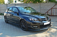 FRONT SPLITTER MAZDA 3 MPS MK1 (PREFACE) Maxton Design