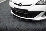 FRONT SPLITTER OPEL ASTRA J OPC / VXR NURBURG Maxton Design