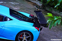 Carbondo Aileron de coffre style Ferrari 458 Coupé/Spider SVR 2010-2015 Darwin Pro