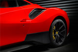 DarwinPRO 2015-2020 Ferrari 488 GTB/Spyder Pista Style Quarter Panel Side Scoops